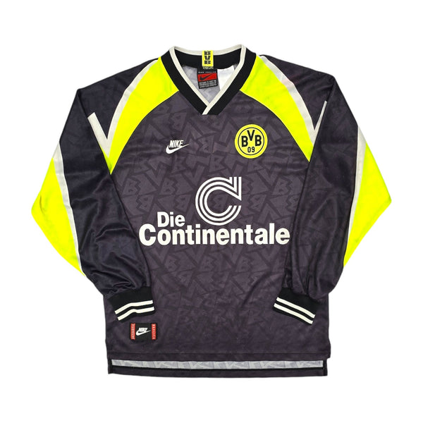 1995/96 Dortmund Away Football Shirt (L) Nike (L/S)
