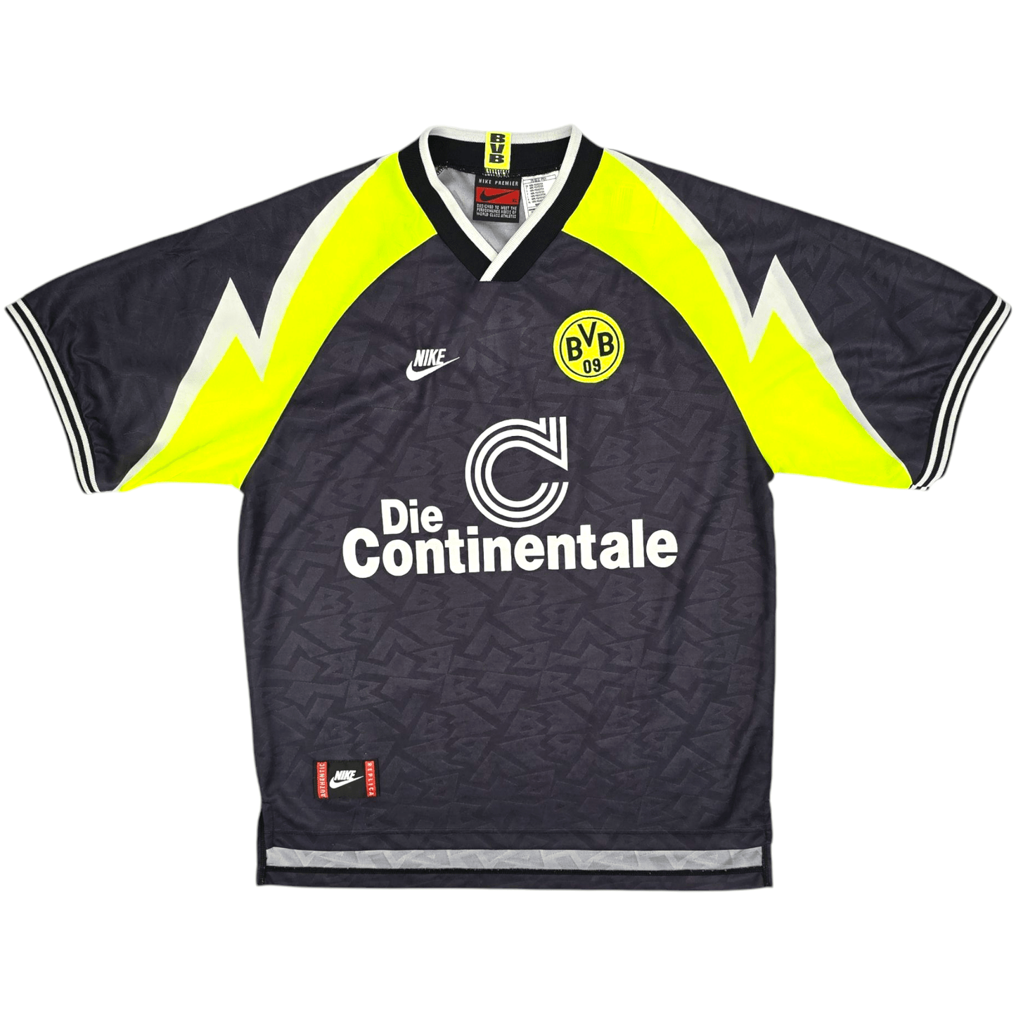 1995/96 Dortmund Away Football Shirt (XL) Nike