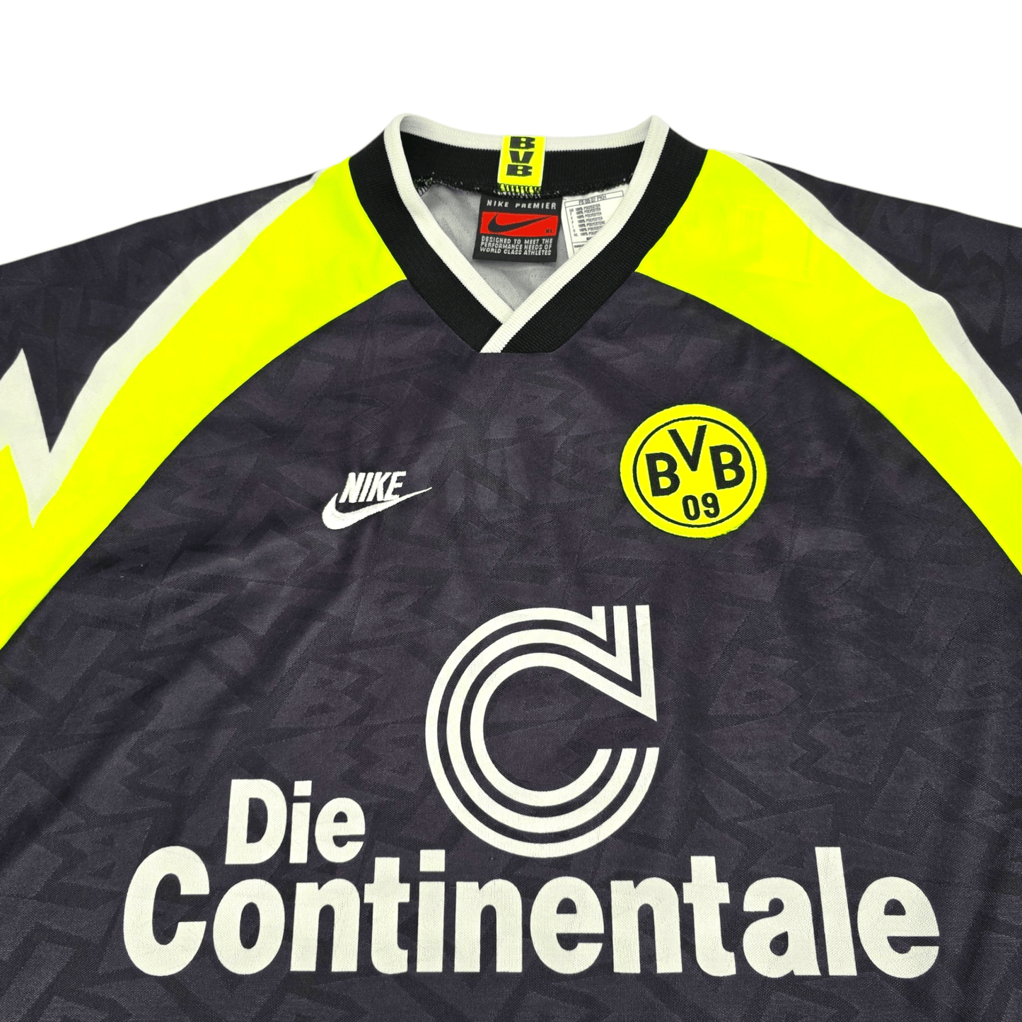 1995/96 Dortmund Away Football Shirt (XL) Nike