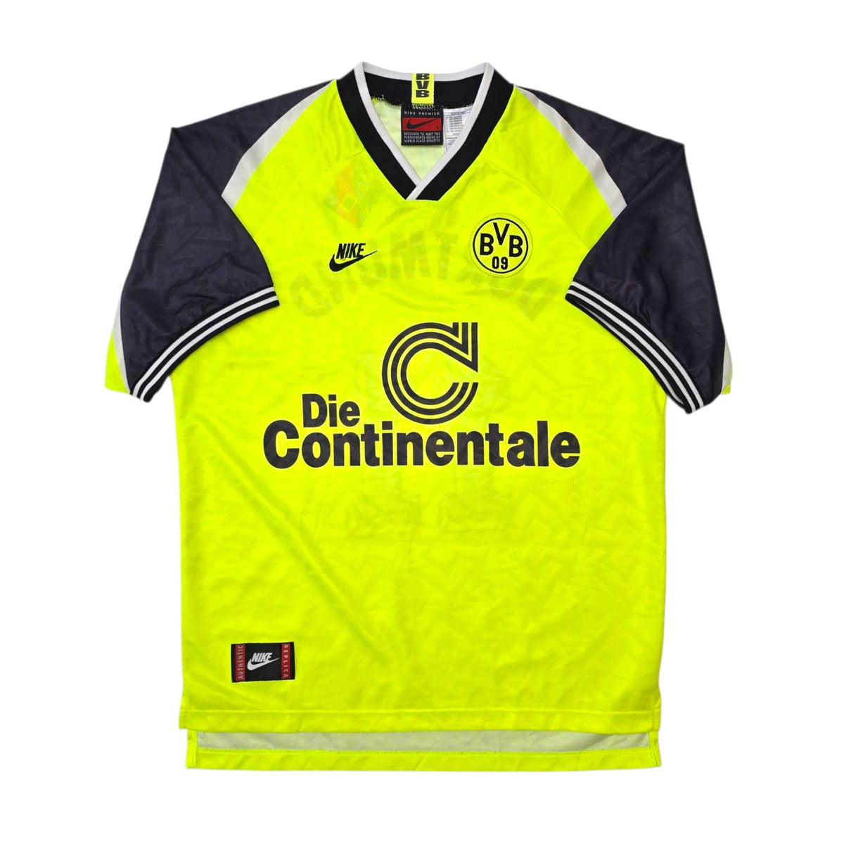 1995/96 Dortmund Home Football Shirt (L) Nike #11
