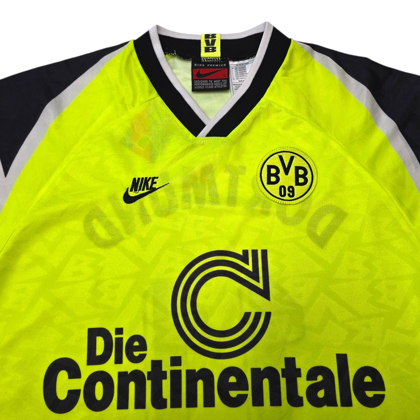 1995/96 Dortmund Home Football Shirt (L) Nike #11