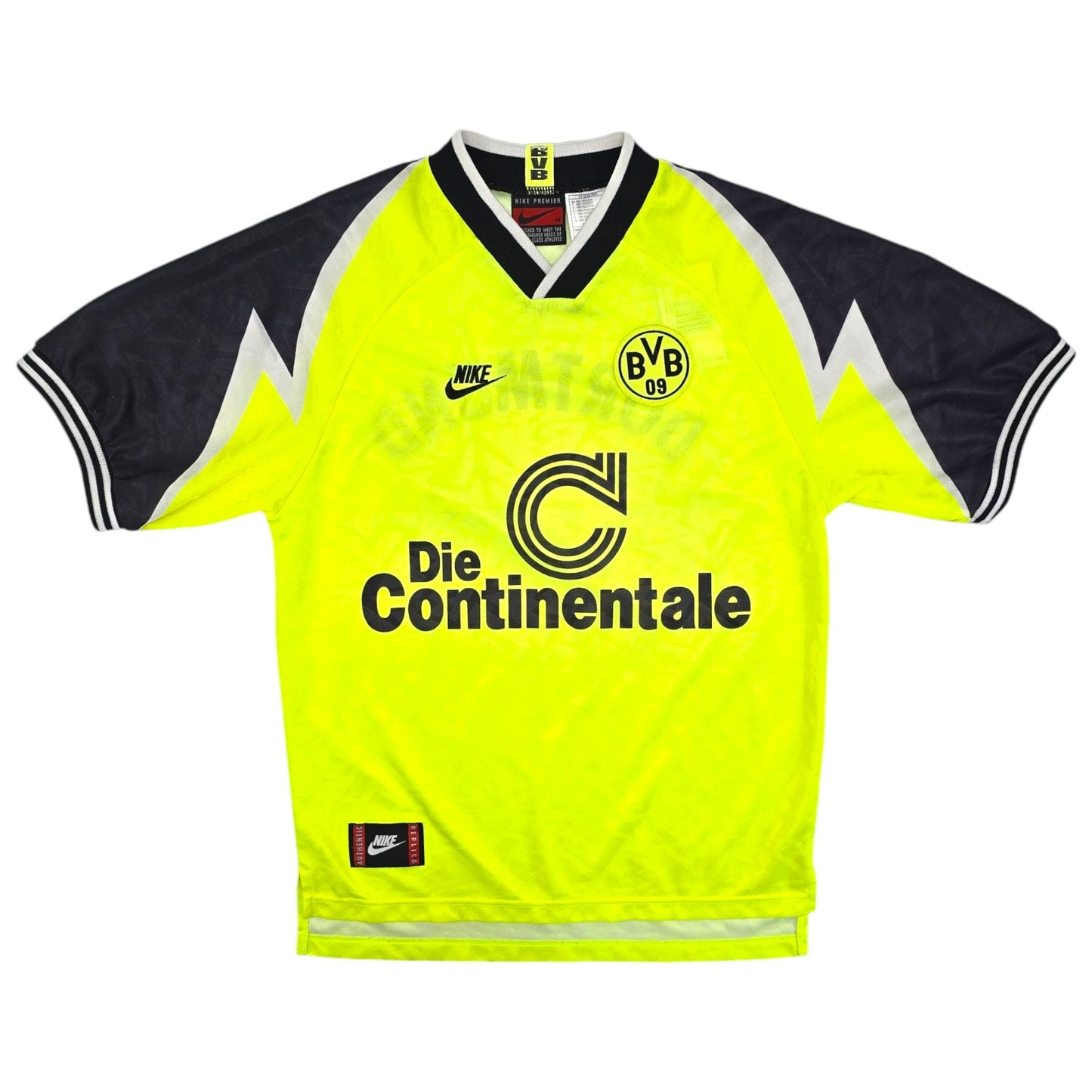 1995/96 Dortmund Home Football Shirt (M) Nike