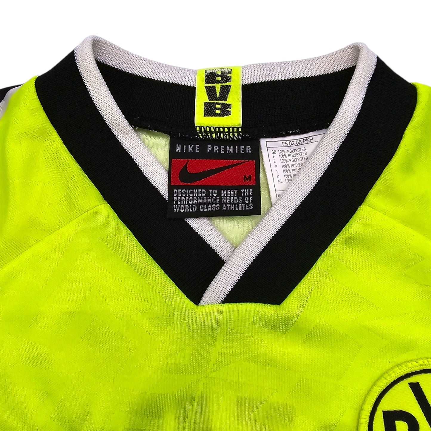 1995/96 Dortmund Home Football Shirt (M) Nike
