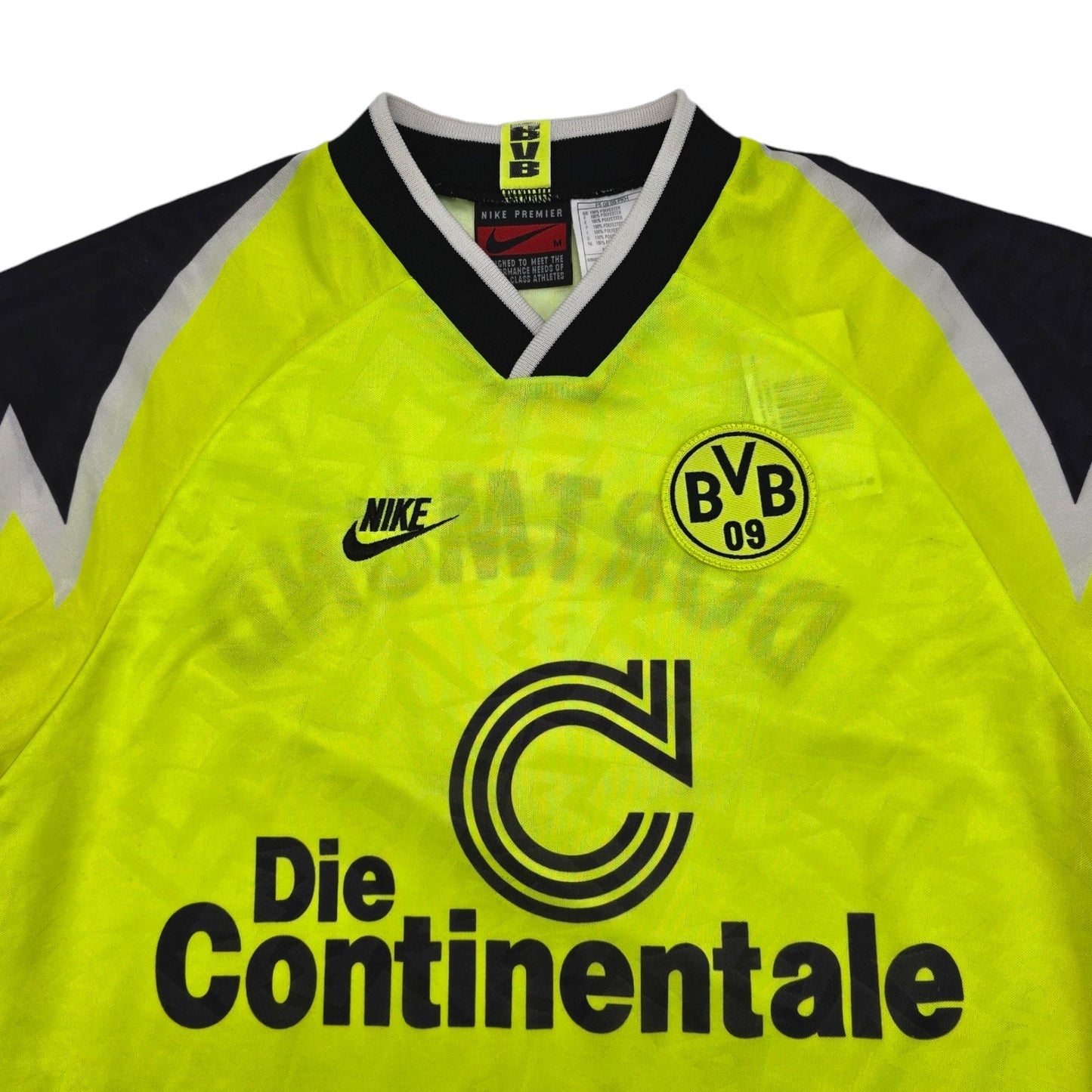 1995/96 Dortmund Home Football Shirt (M) Nike