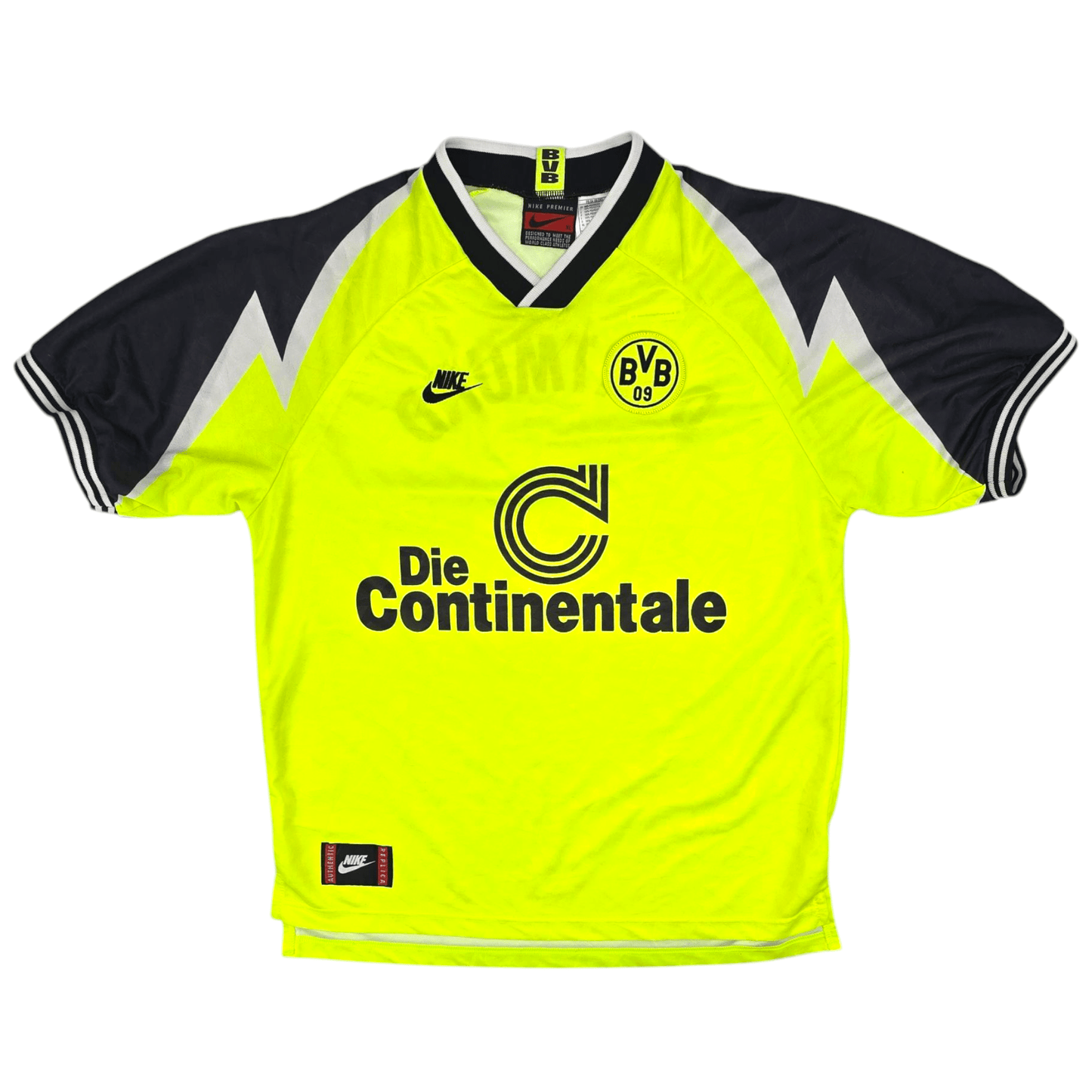 1995/96 Dortmund Home Football Shirt (XL) Nike