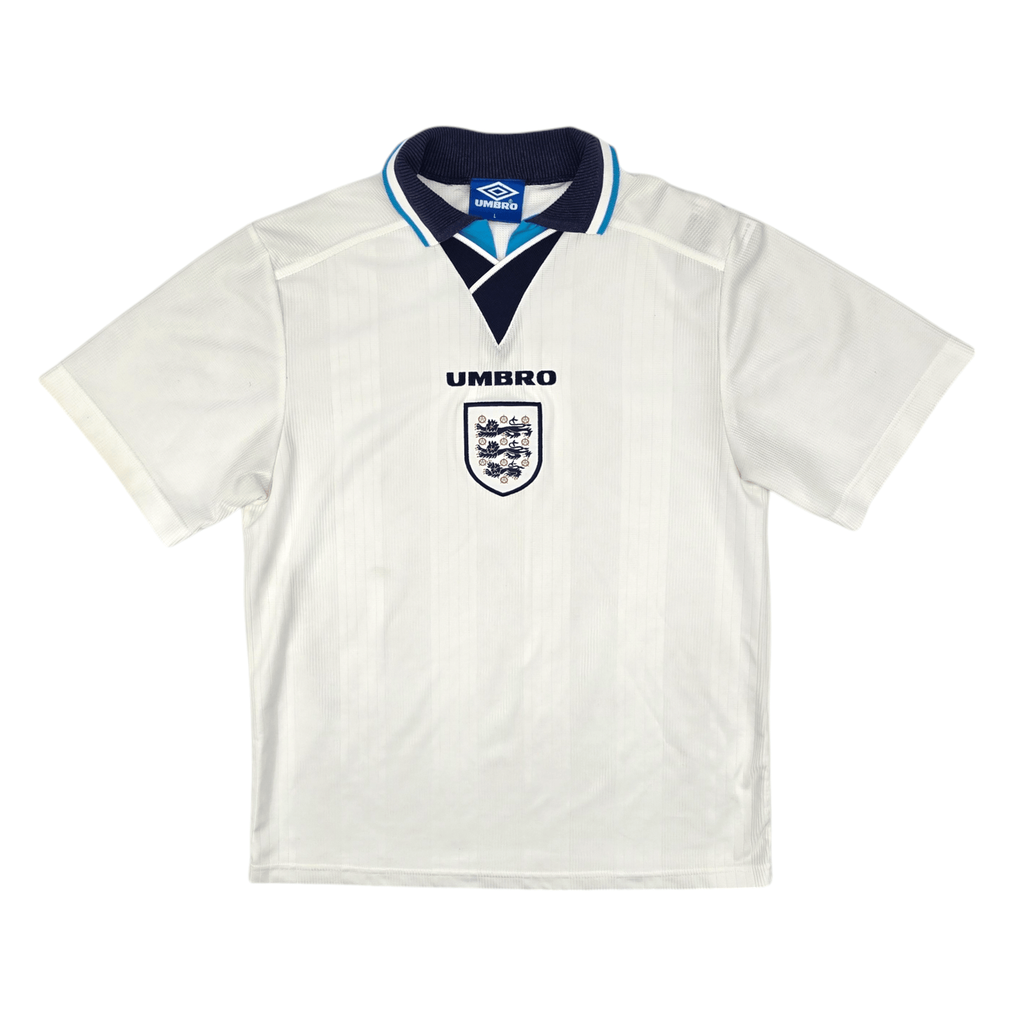 1995/96 England Home Football Shirt (L) Umbro
