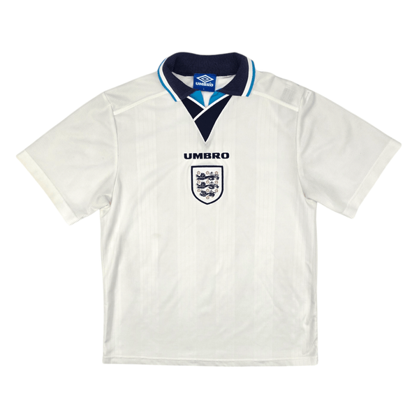 1995/96 England Home Football Shirt (L) Umbro