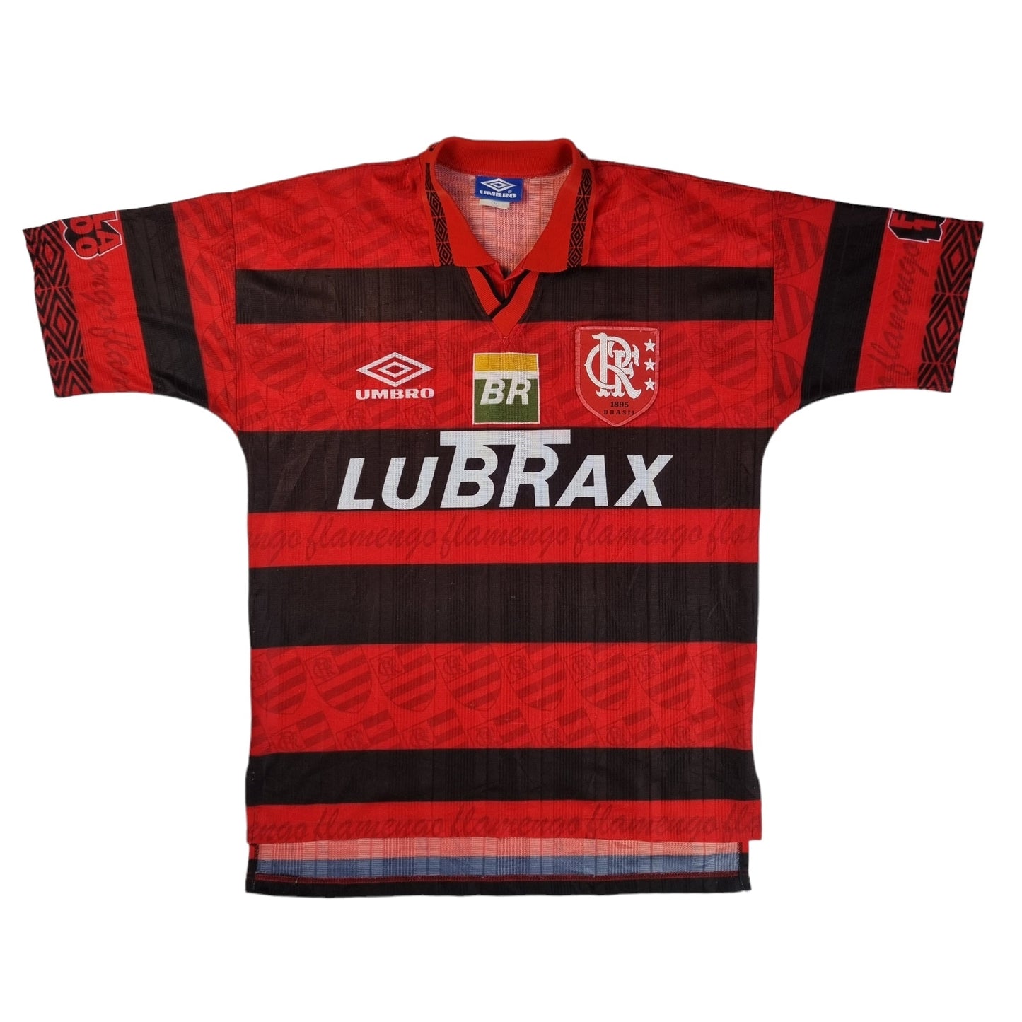 1995/96 Flamengo Home Football Shirt (M) Umbro