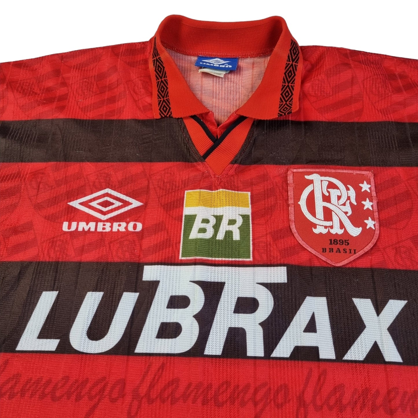 1995/96 Flamengo Home Football Shirt (M) Umbro