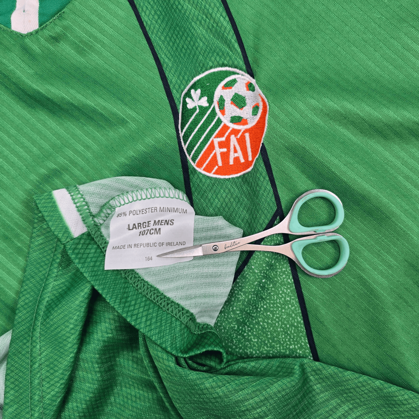 1995/96 Ireland Home Football Shirt (L) Umbro