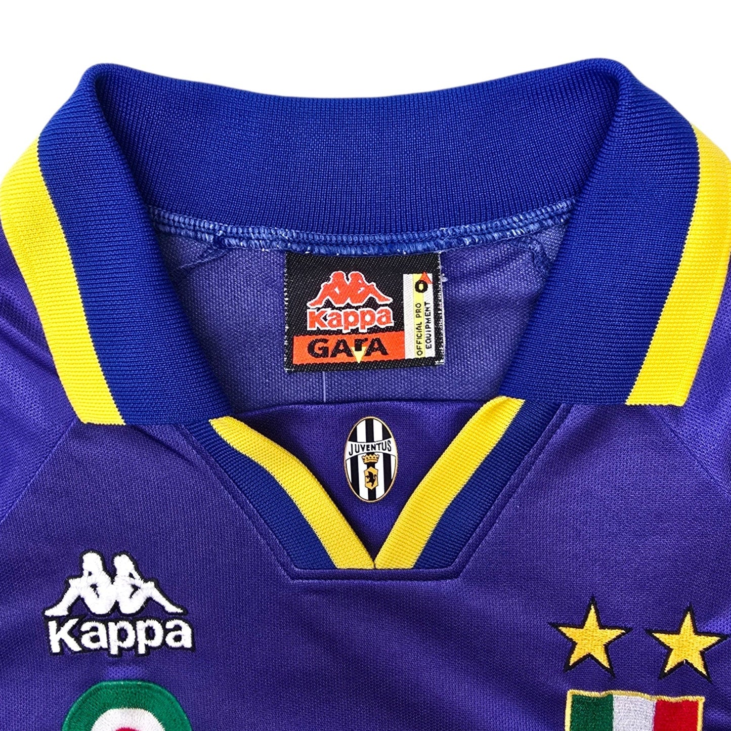 1995/96 Juventus Away Football Shirt (L) Kappa