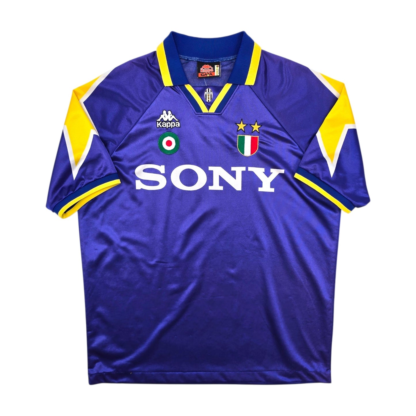 1995/96 Juventus Away Football Shirt (L) Kappa