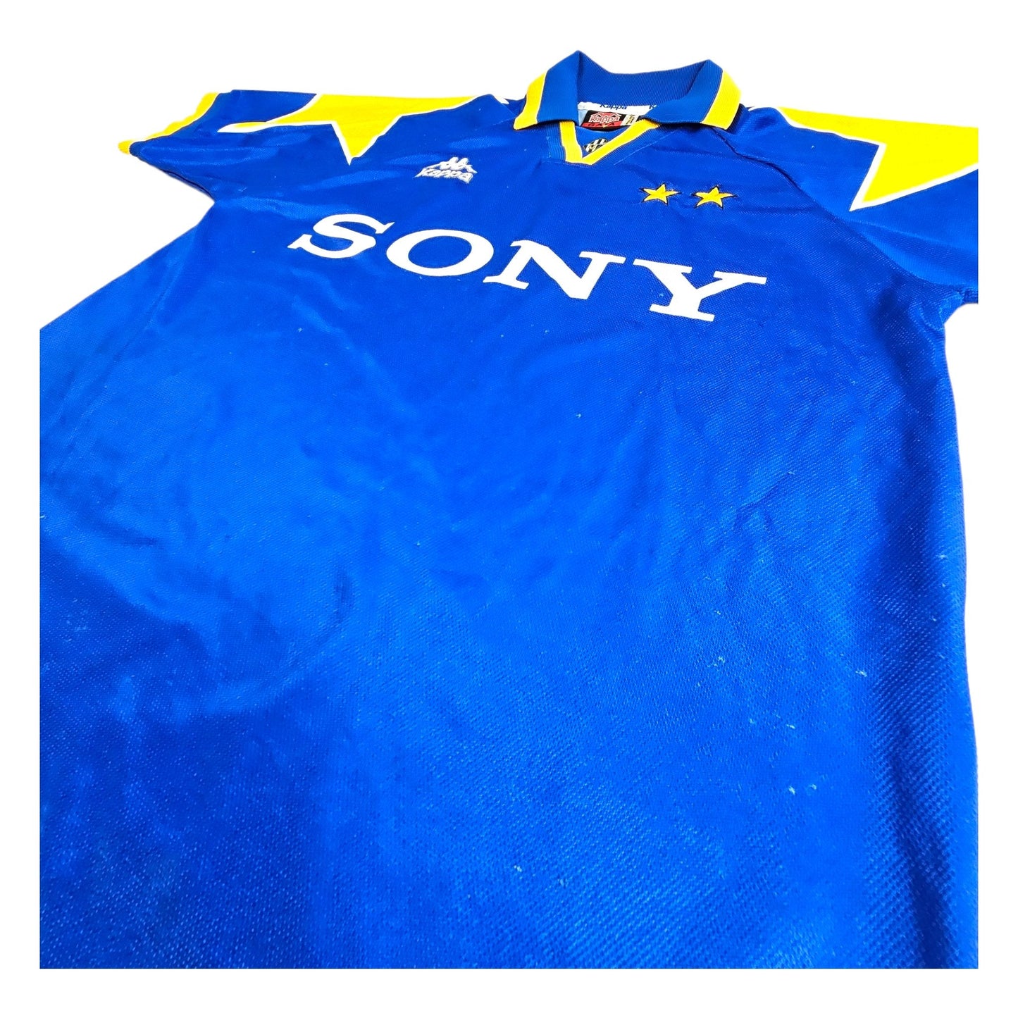 1995/96 Juventus Away Football Shirt (S) Kappa