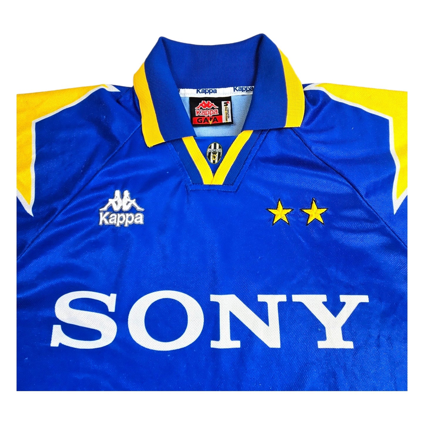 1995/96 Juventus Away Football Shirt (S) Kappa