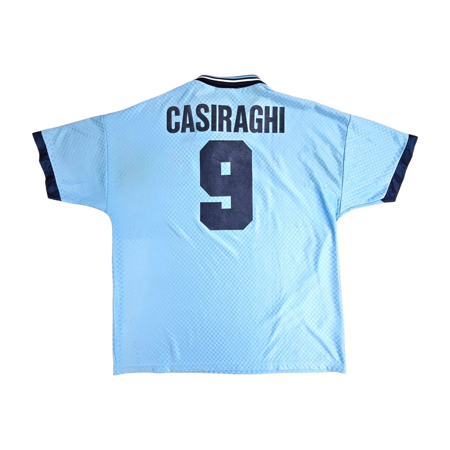 1995/96 Lazio Home Football Shirt (XL) Umbro # 9 Casiraghi