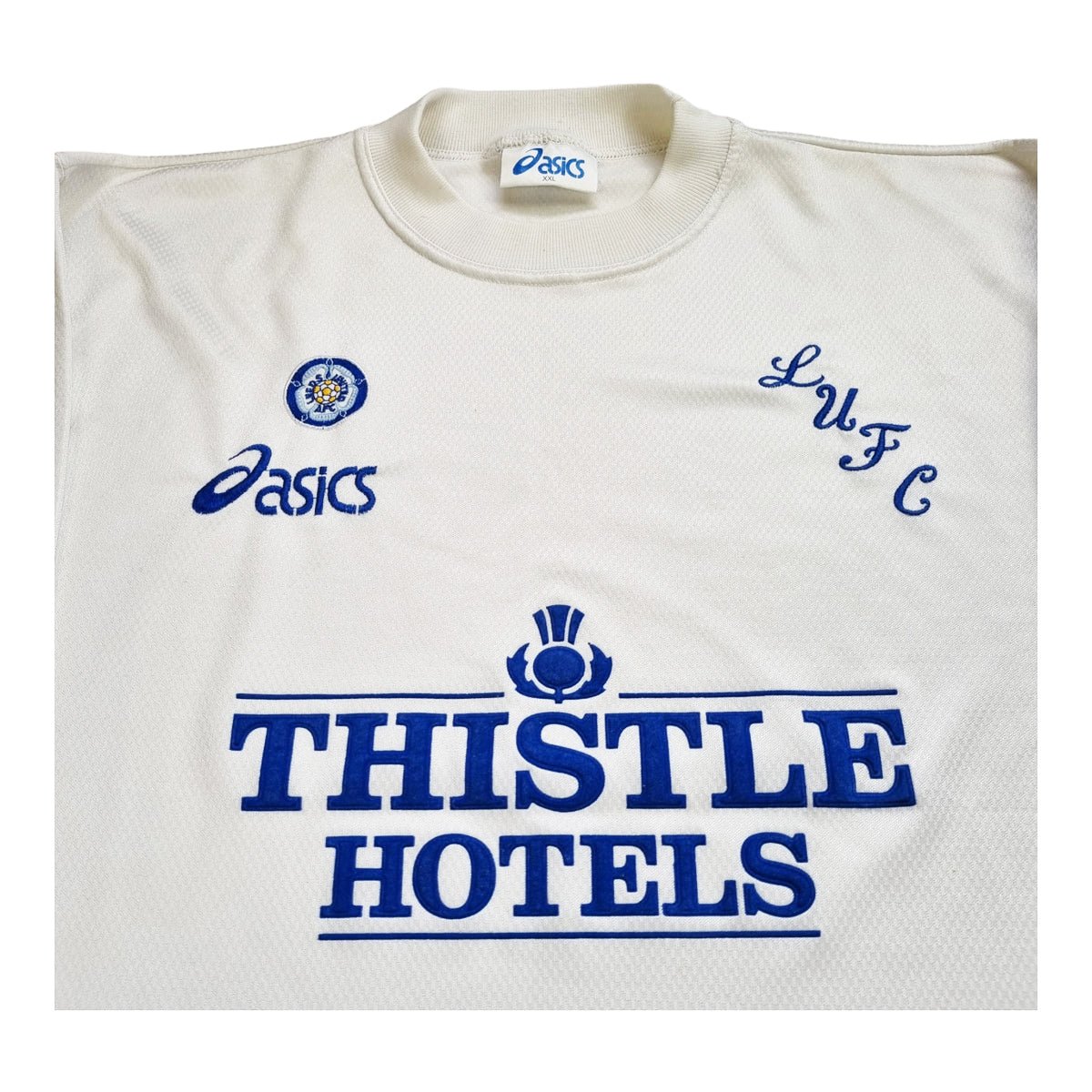 1995/96 Leeds United Home Football Shirt (2XL) Asics