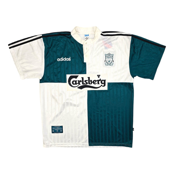 1995/96 Liverpool Away Football Shirt (XL) Adidas