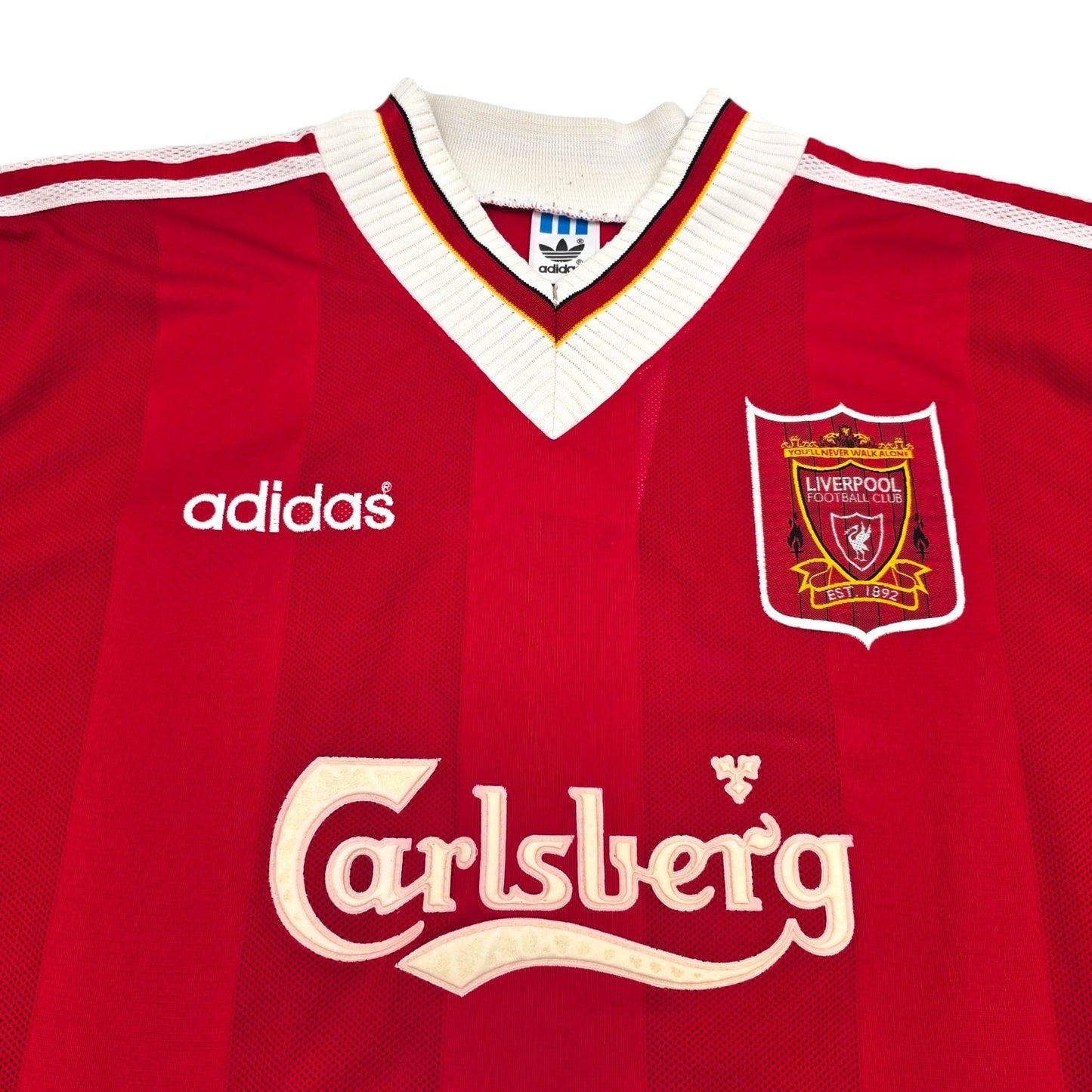 1995/96 Liverpool Home Football Shirt (2XL) Adidas