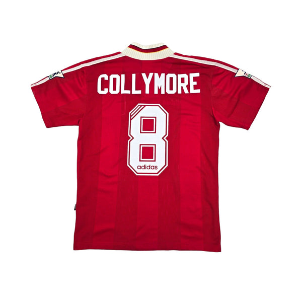1995/96 Liverpool Home Football Shirt (S) Adidas #8 Collymore