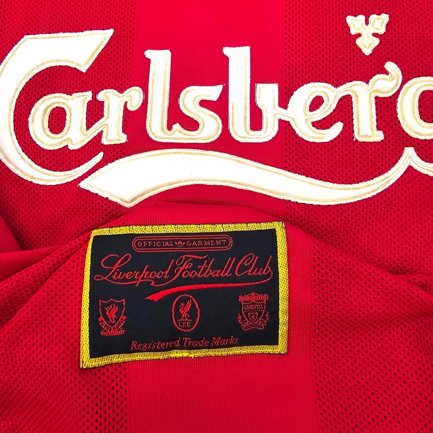 1995/96 Liverpool Home Football Shirt (S) Adidas #8 Collymore