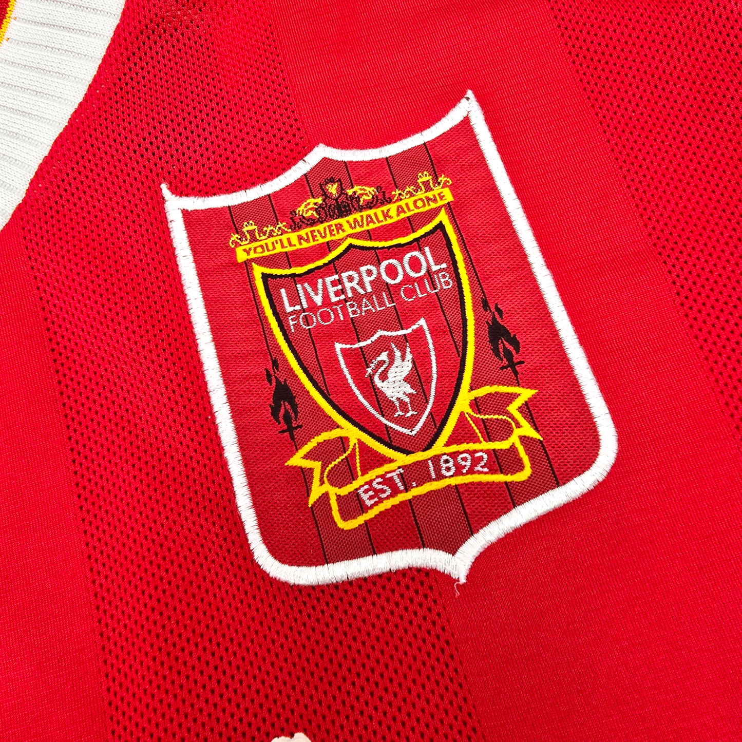 1995/96 Liverpool Home Football Shirt (S) Adidas