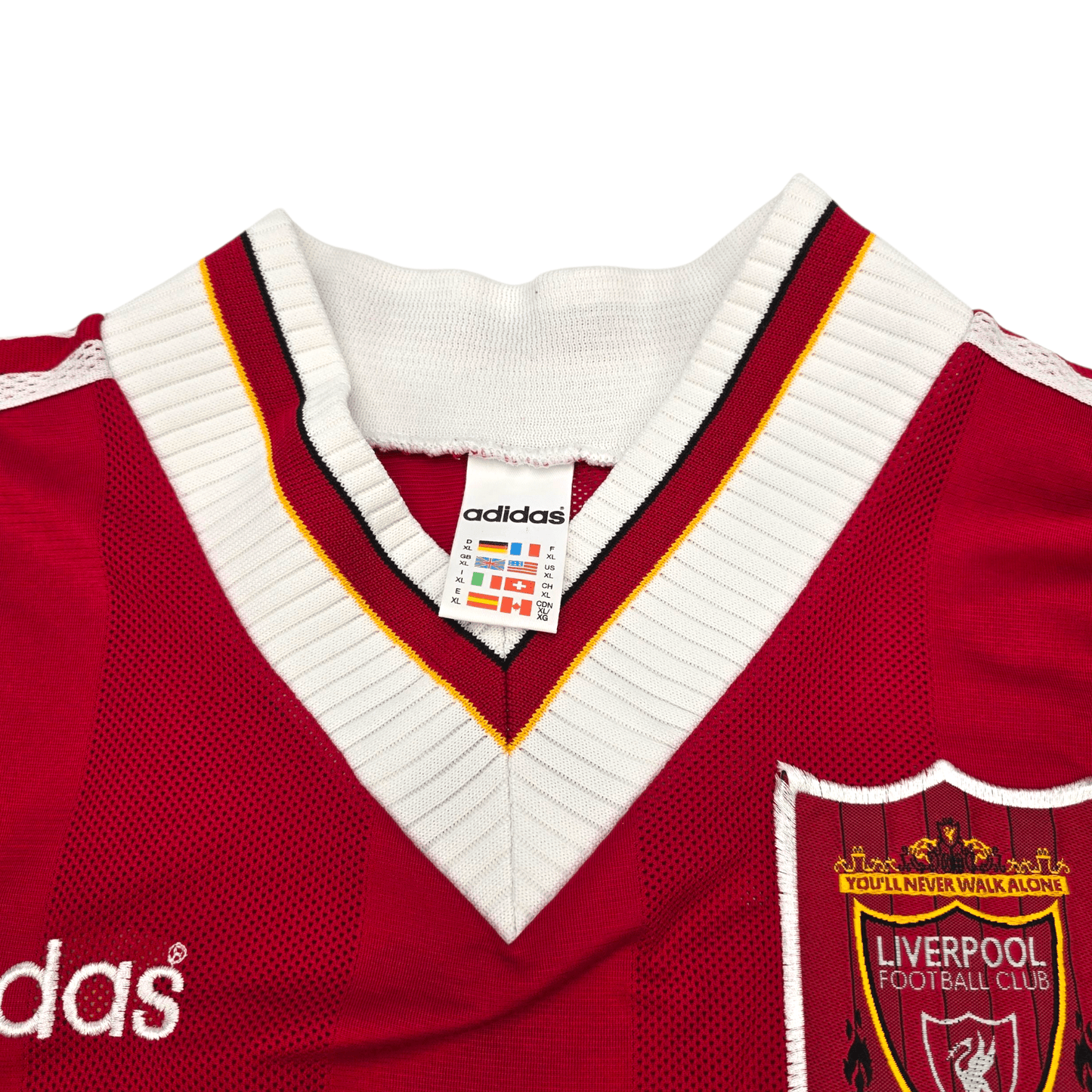 1995/96 Liverpool Home Football Shirt (XL) Adidas