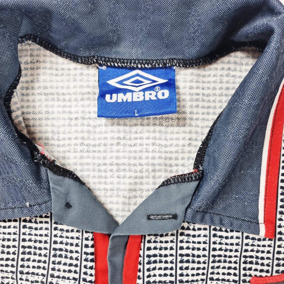 1995/96 Manchester United Away Football Shirt (L) Umbro