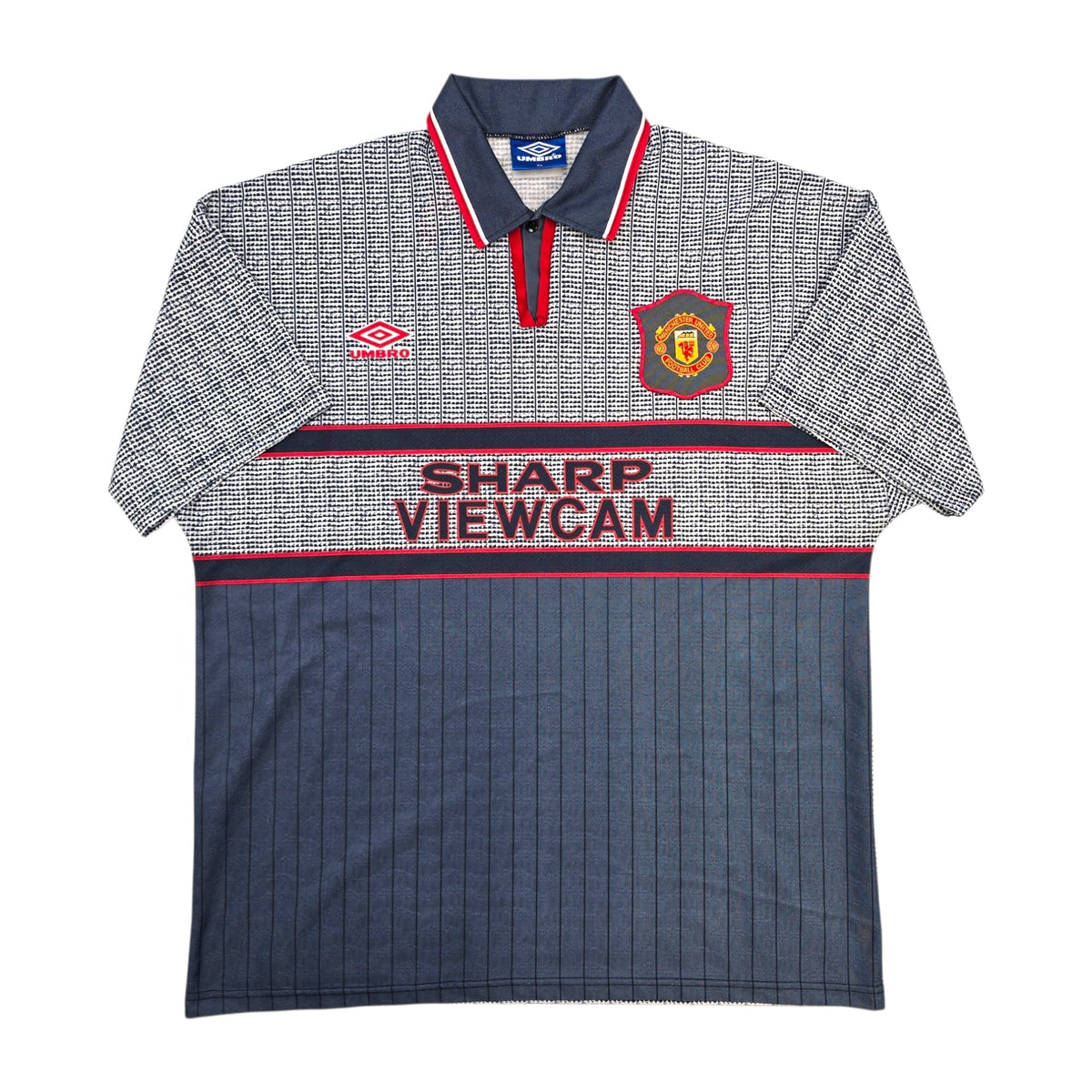 1995/96 Manchester United Away Football Shirt (XL) Umbro #7 Cantona
