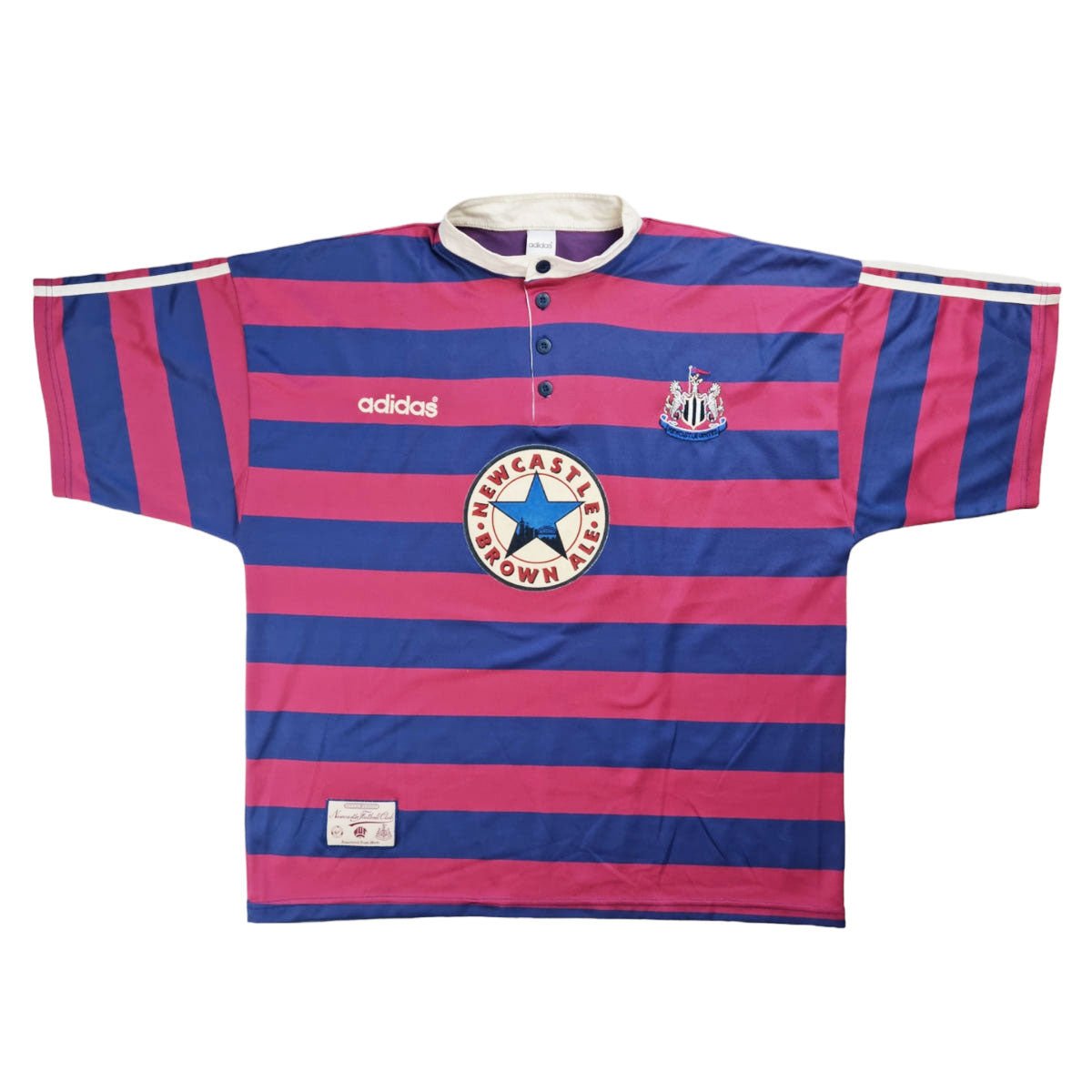 1995/96 Newcastle United Away Football Shirt (XL) Adidas