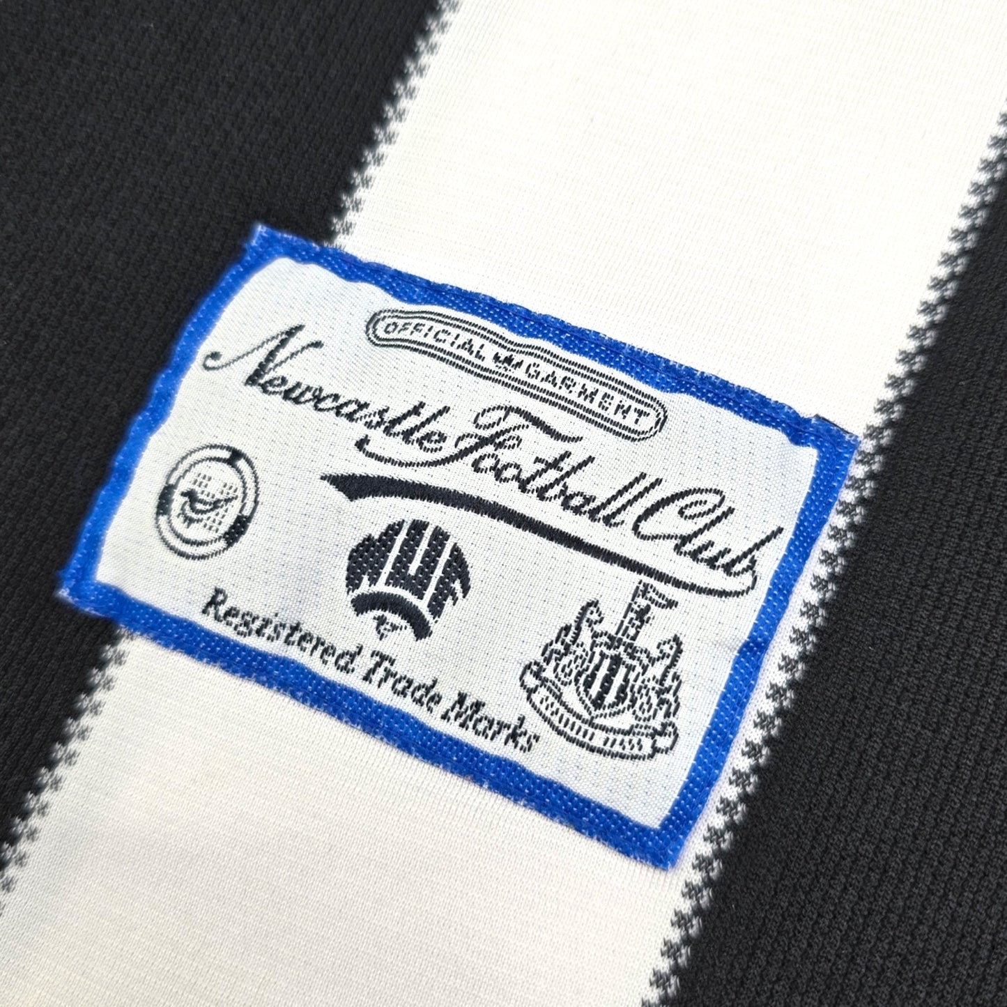 1995/96 Newcastle United Home Football Shirt (M) Adidas #9 Shearer