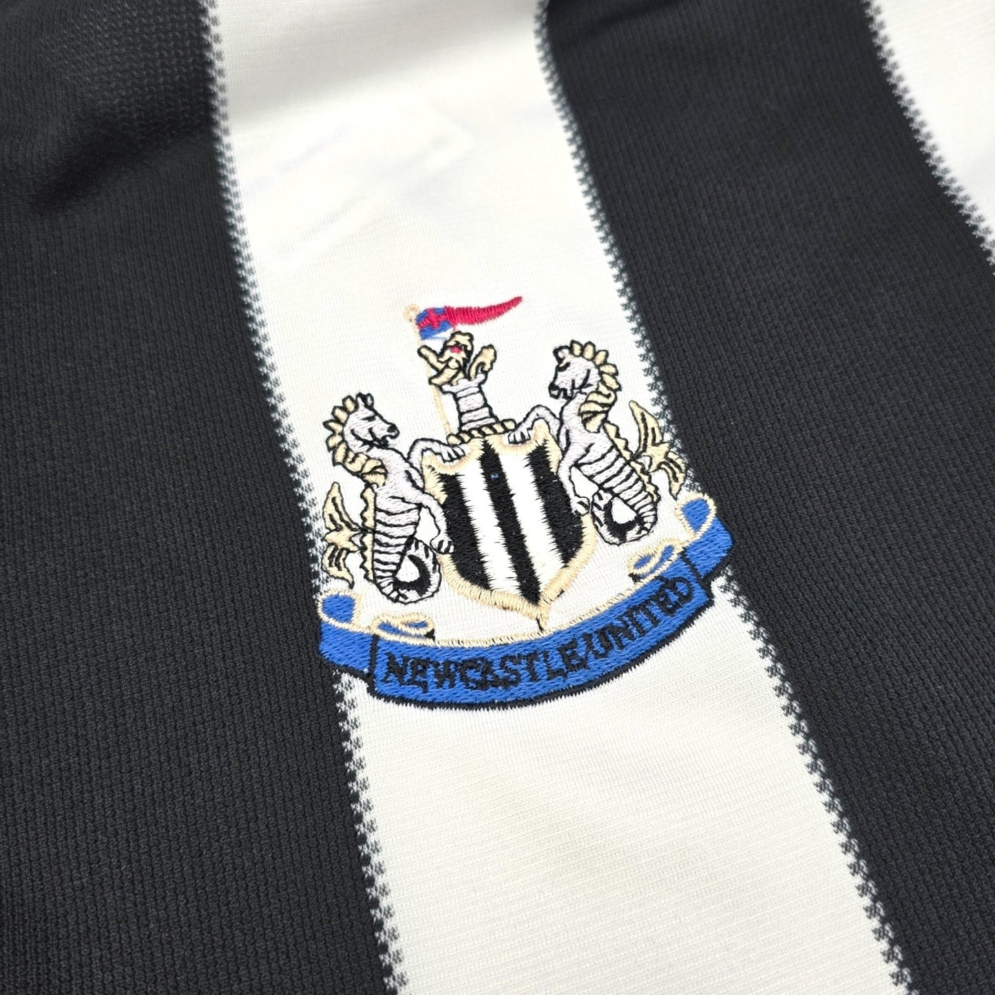 1995/96 Newcastle United Home Football Shirt (M) Adidas #9 Shearer