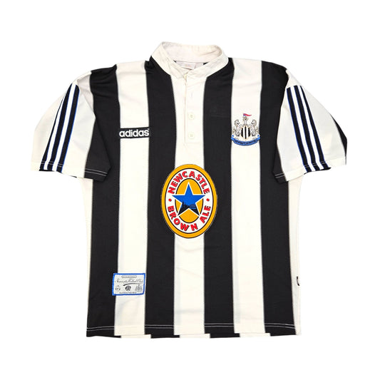 1995/96 Newcastle United Home Football Shirt (M) Adidas #9 Shearer