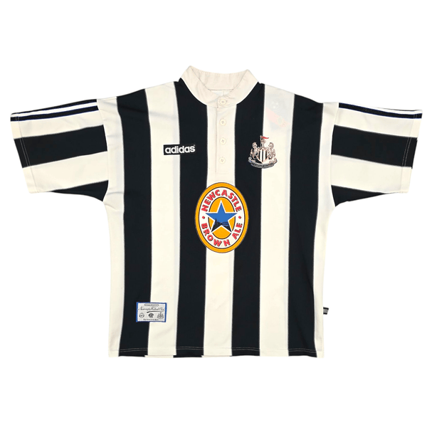 1995/96 Newcastle United Home Football Shirt (M) Adidas