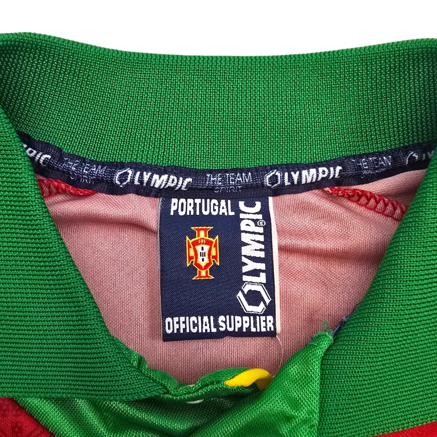 1995/96 Portugal Home Football Shirt (M) Olympic
