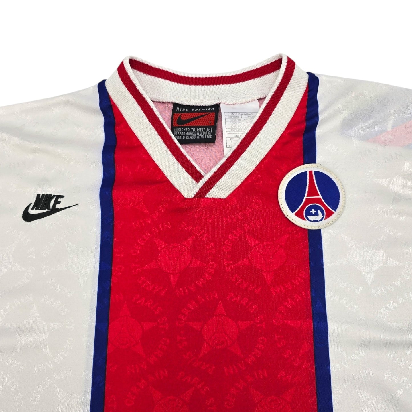 1995/96 PSG Away Football Shirt (M) Nike