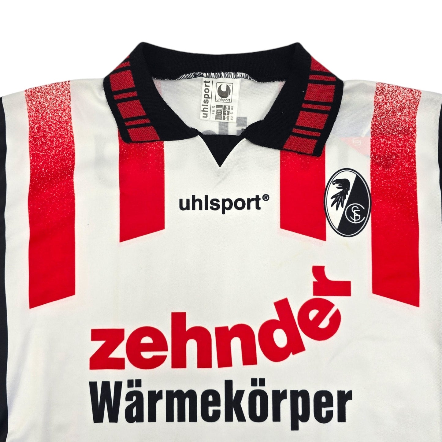1995/96 SC Freiburg Away Football Shirt (L) Uhlsport