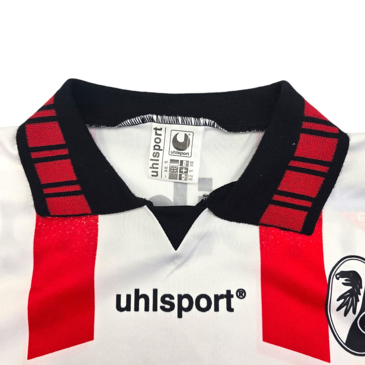 1995/96 SC Freiburg Away Football Shirt (L) Uhlsport