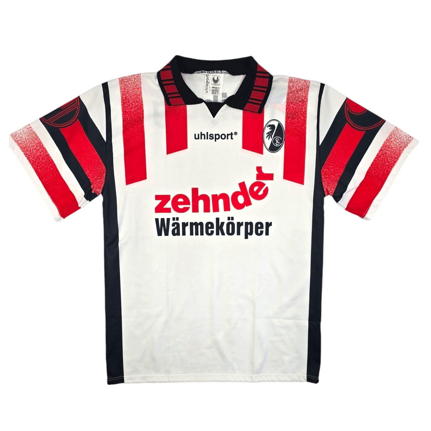 1995/96 SC Freiburg Away Football Shirt (L) Uhlsport