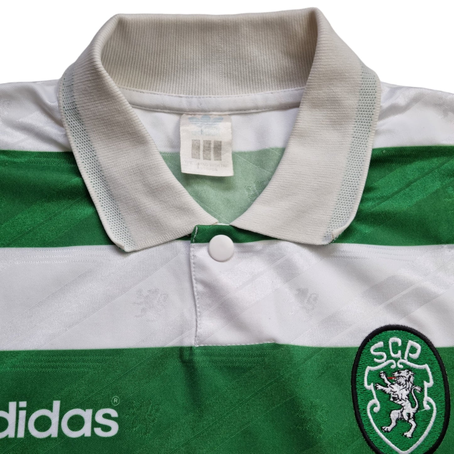 1995/96 Sporting Lisbon Home Football Shirt (XL) Adidas