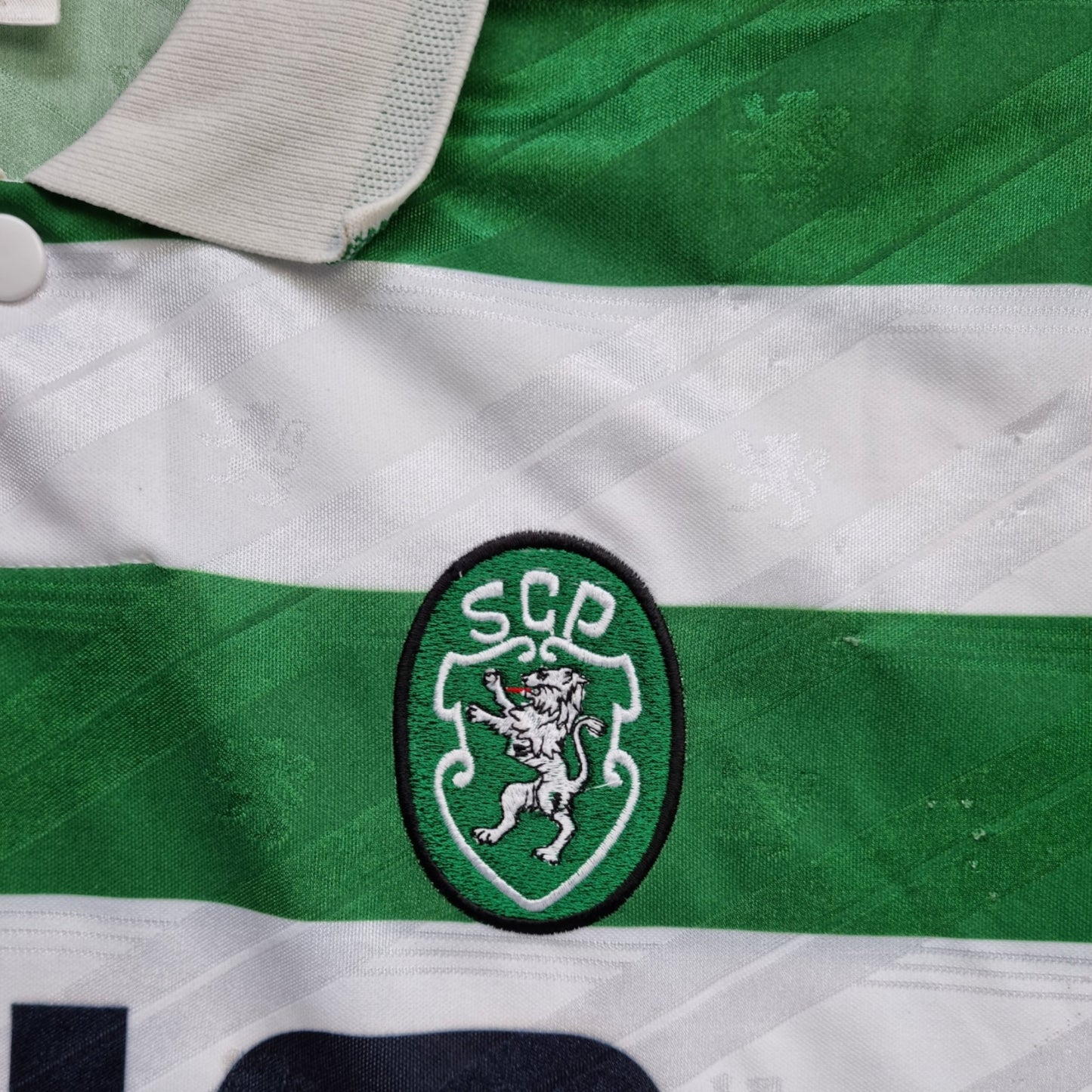 1995/96 Sporting Lisbon Home Football Shirt (XL) Adidas