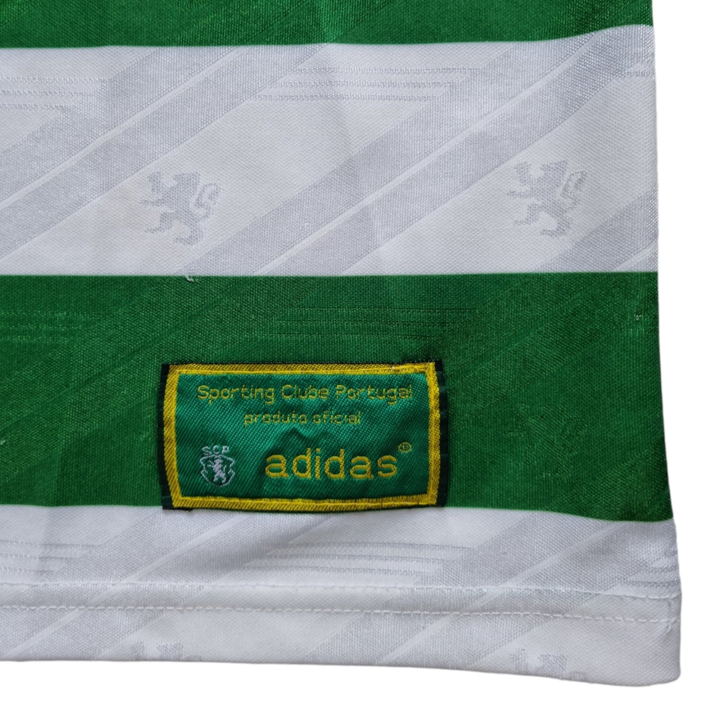1995/96 Sporting Lisbon Home Football Shirt (XL) Adidas