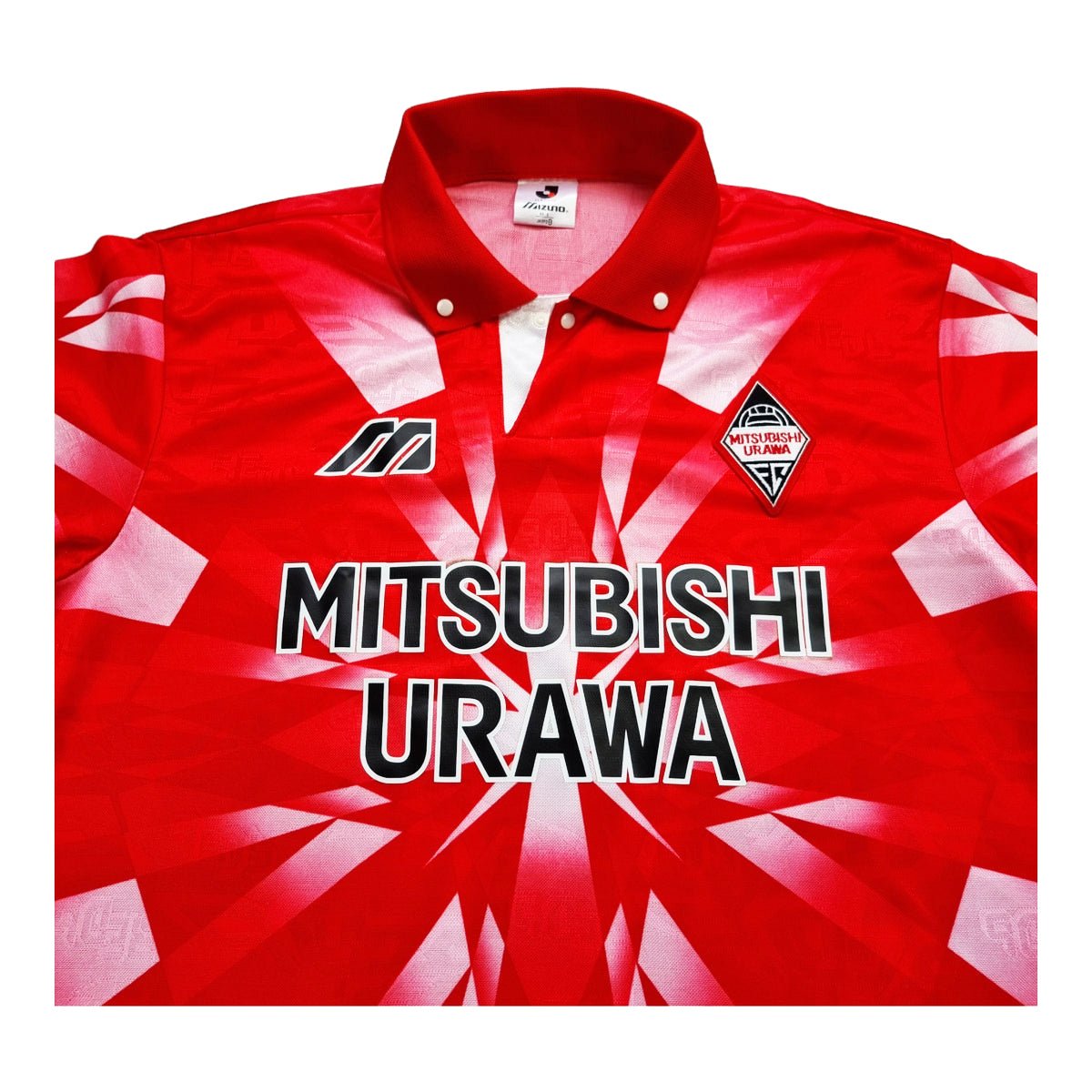 1995/96 Urawa Red Diamonds Home Football Shirt (L) Mizuno