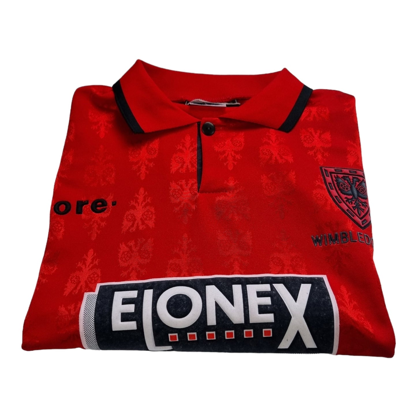 1995/96 Wimbledon Away Football Shirt (XL) Core #4 Jones