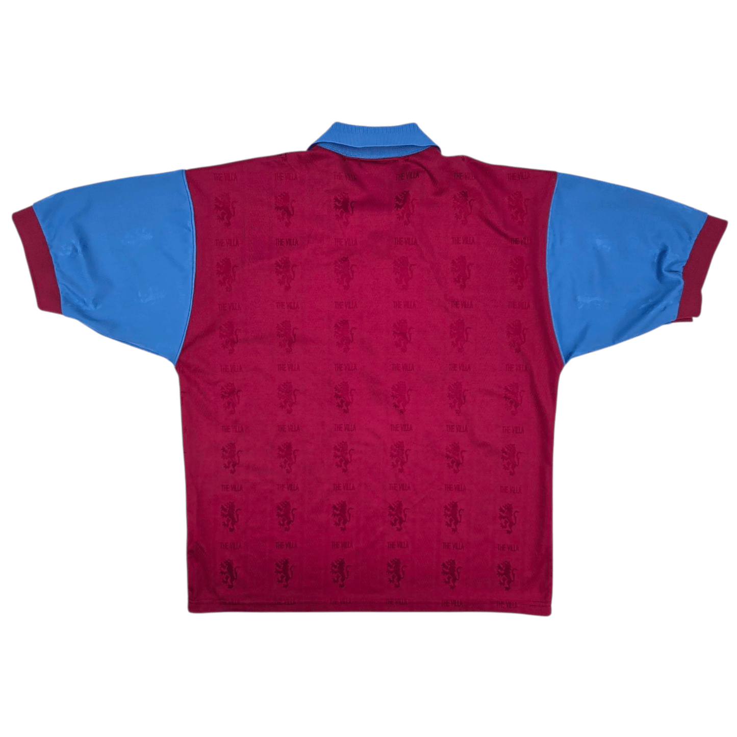 1995/97 Aston Villa Home Football Shirt (L) Reebok