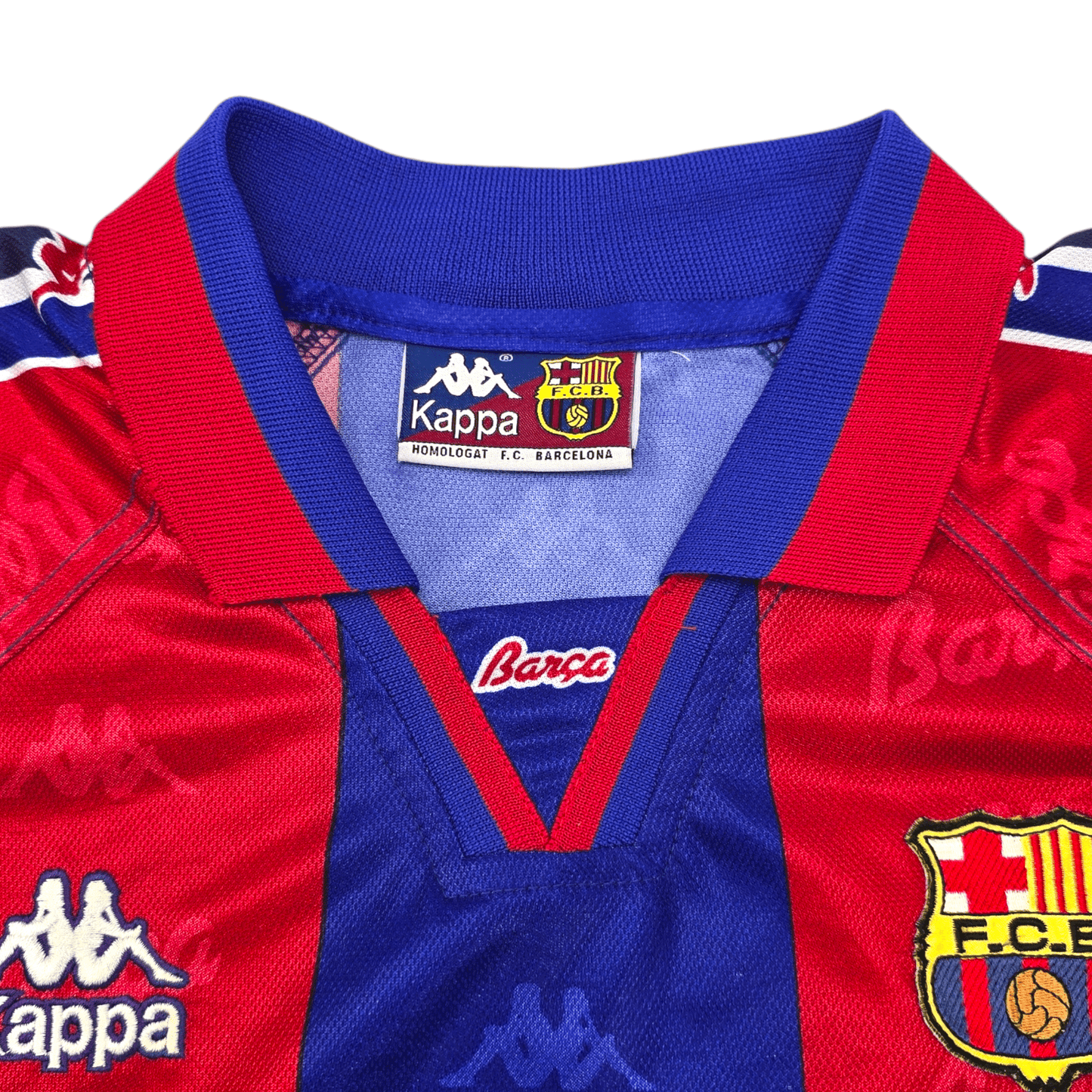 1995/97 Barcelona Home Football Shirt (XL) Kappa