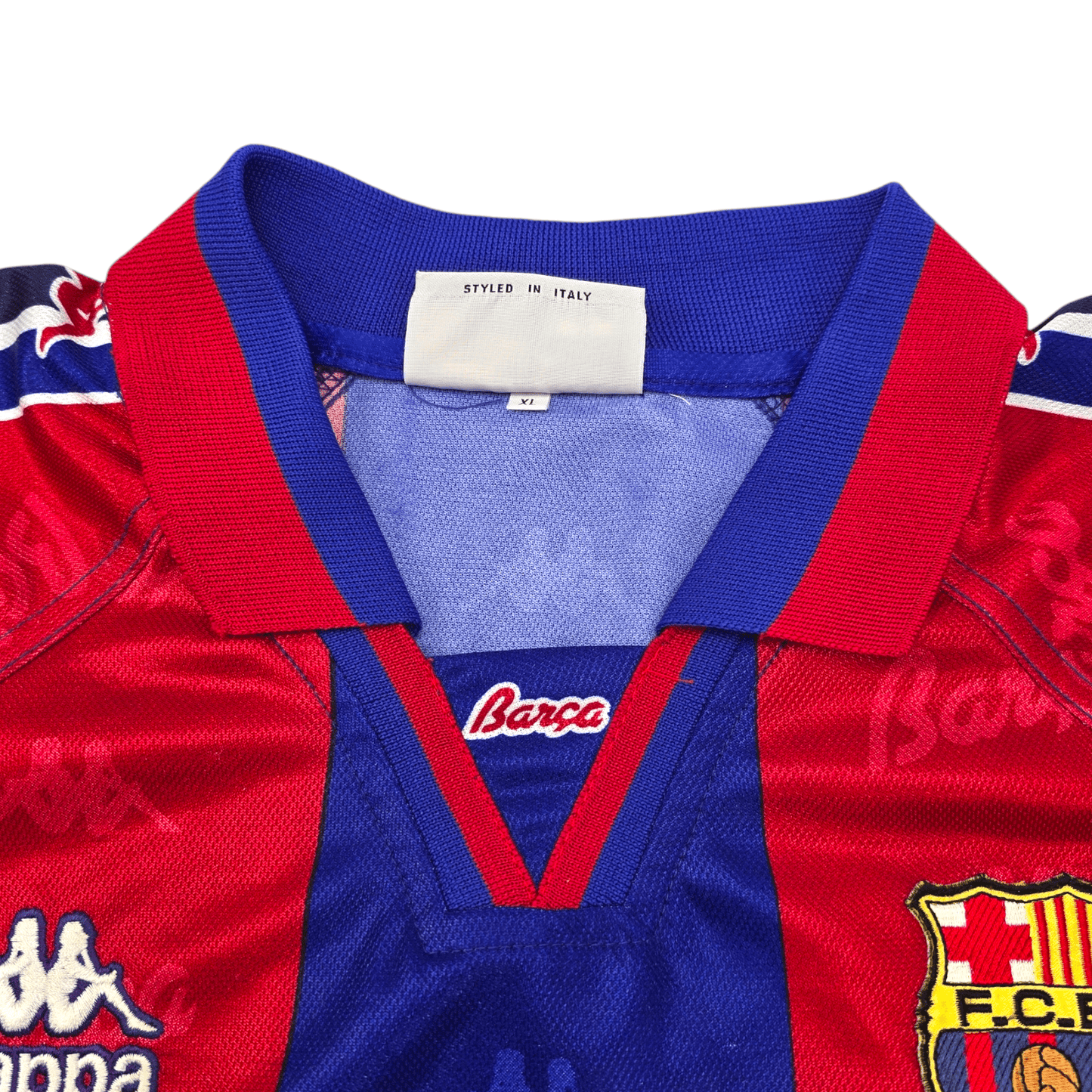 1995/97 Barcelona Home Football Shirt (XL) Kappa