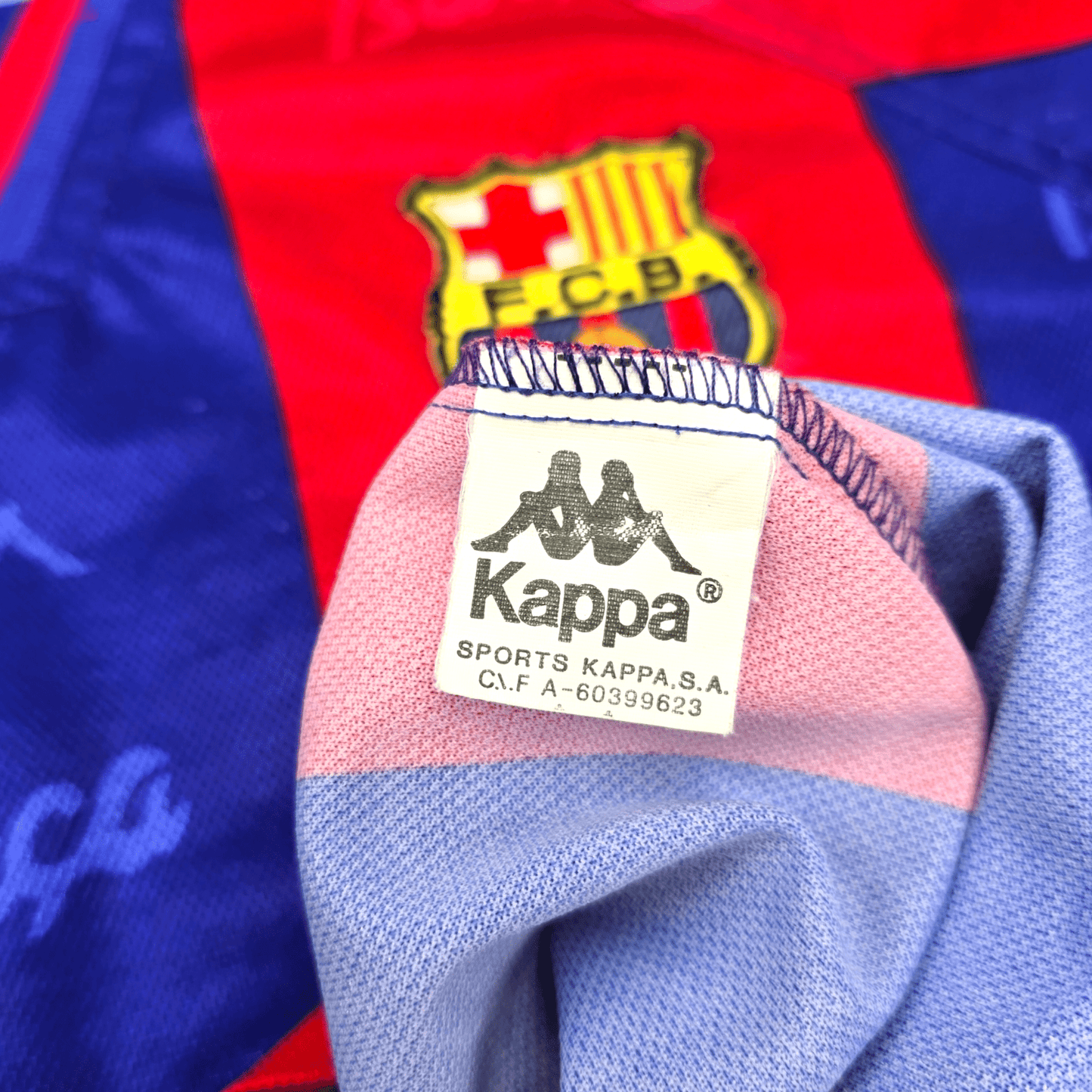 1995/97 Barcelona Home Football Shirt (XL) Kappa