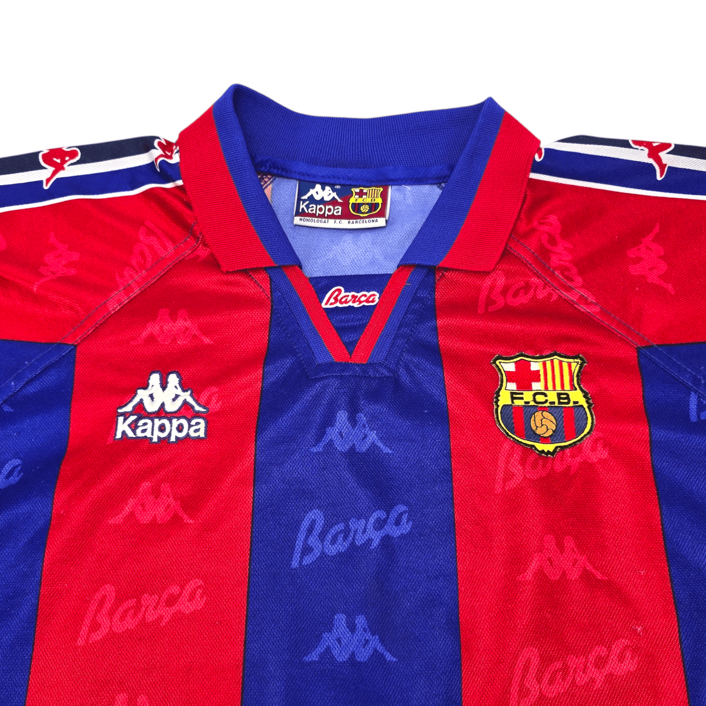 1995/97 Barcelona Home Football Shirt (XL) Kappa