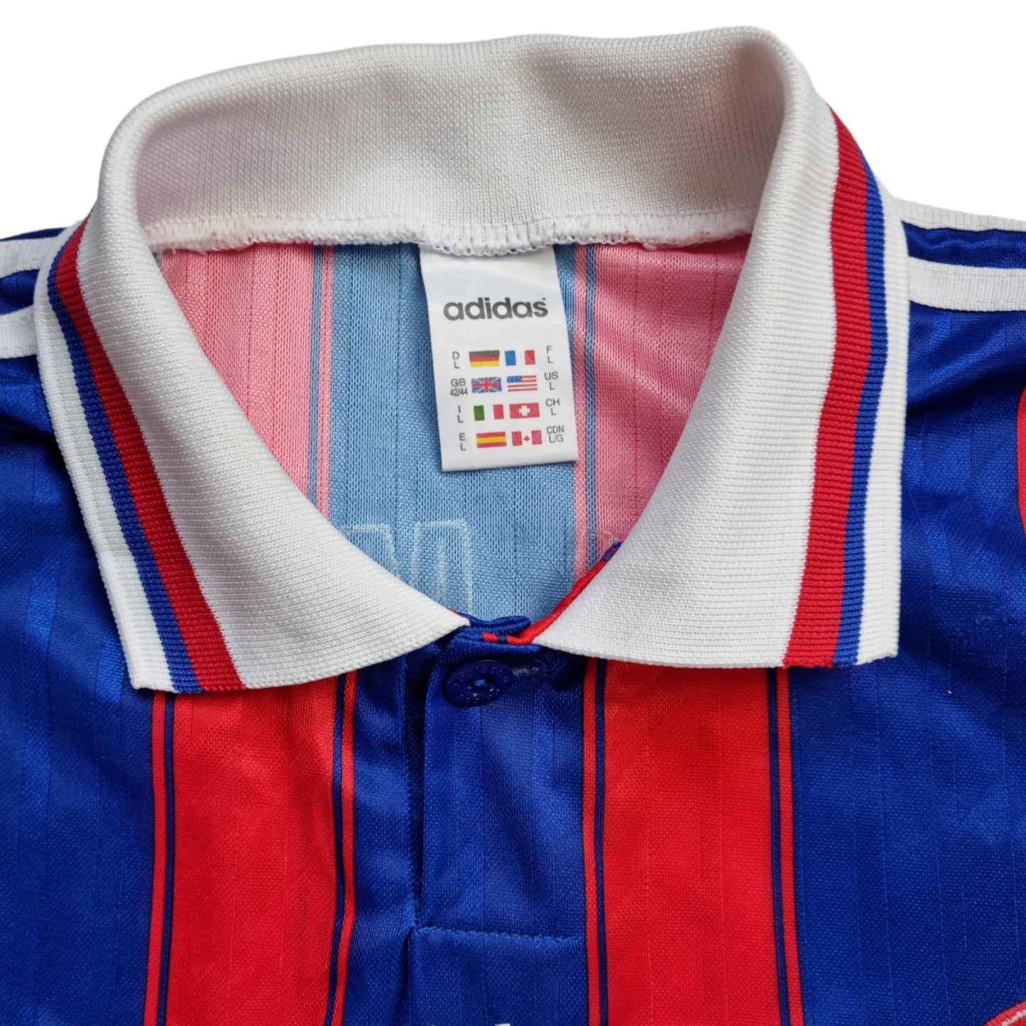 1995/97 Bayern Munich Home Football Shirt (L) Adidas