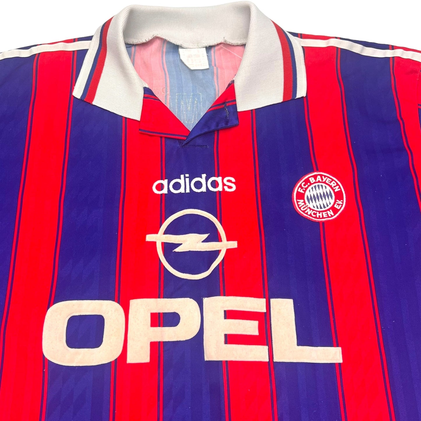1995/97 Bayern Munich Home Football Shirt (M) Adidas